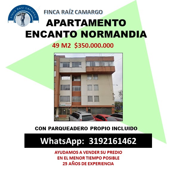 VENDO APARTAMENTO EN NORMANDIA BOGOTÁ